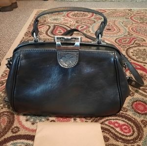 Patricia Nash black leather purse
